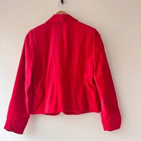 Apostrophe Luxury Is A State of Mind
Red Notch Lapel Lined Blazer Women’s 6 - Picture 3 of 12